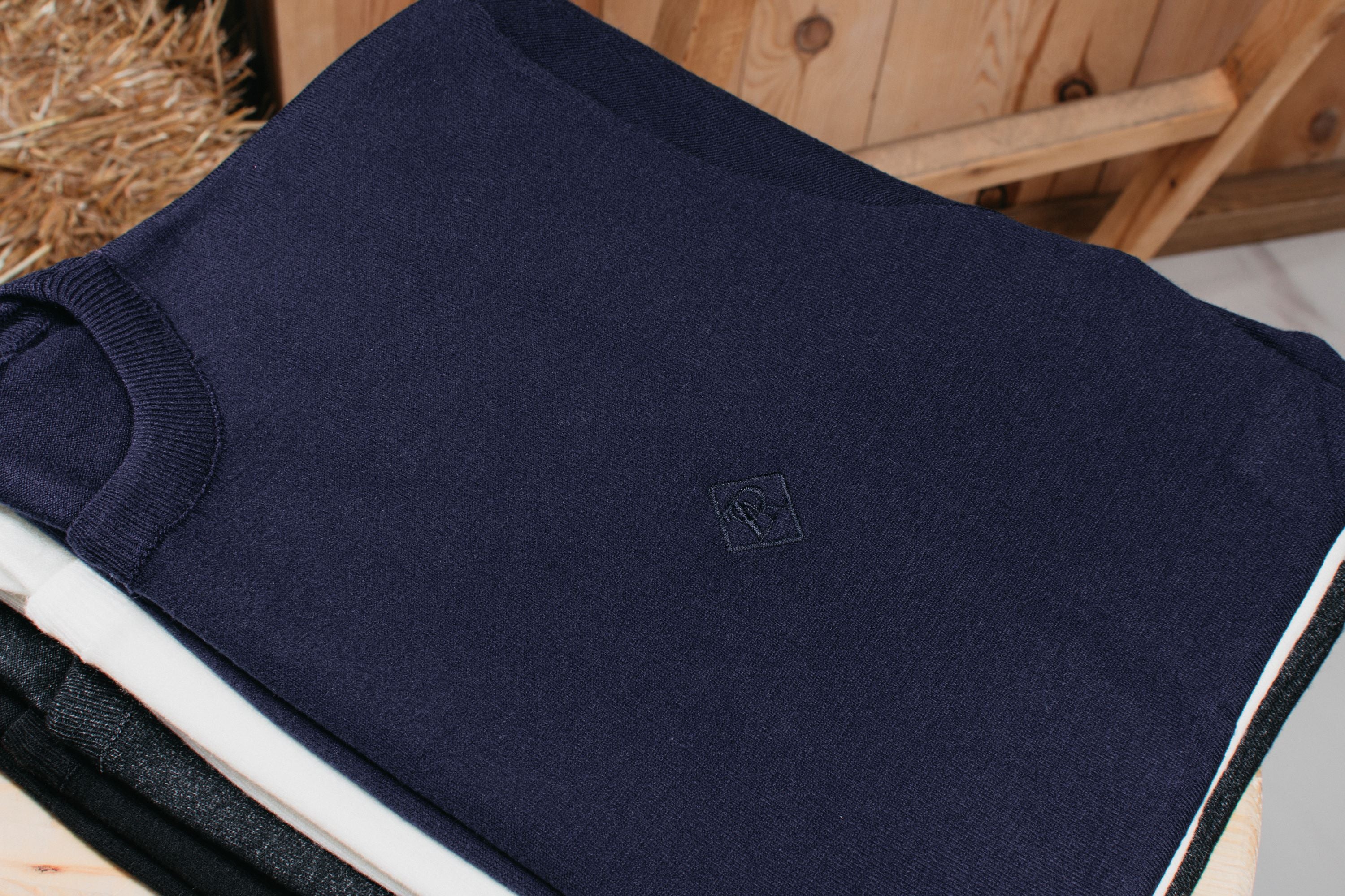     Essential Knit Tee - Midnight Navy