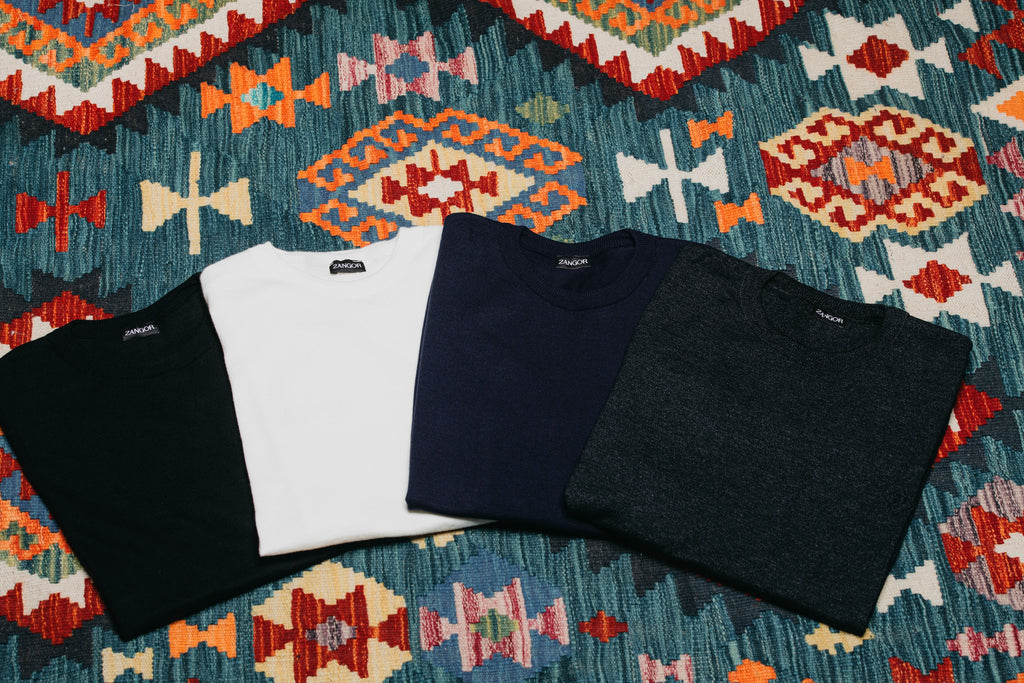 Essential Knit Tee - 4 Pack