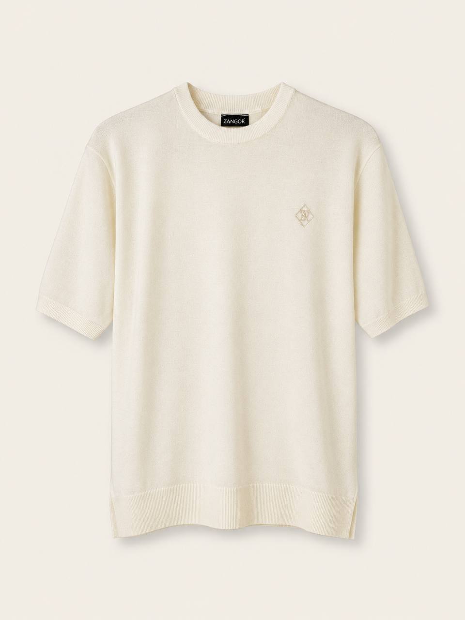    Essential Knit Tee - Ivory