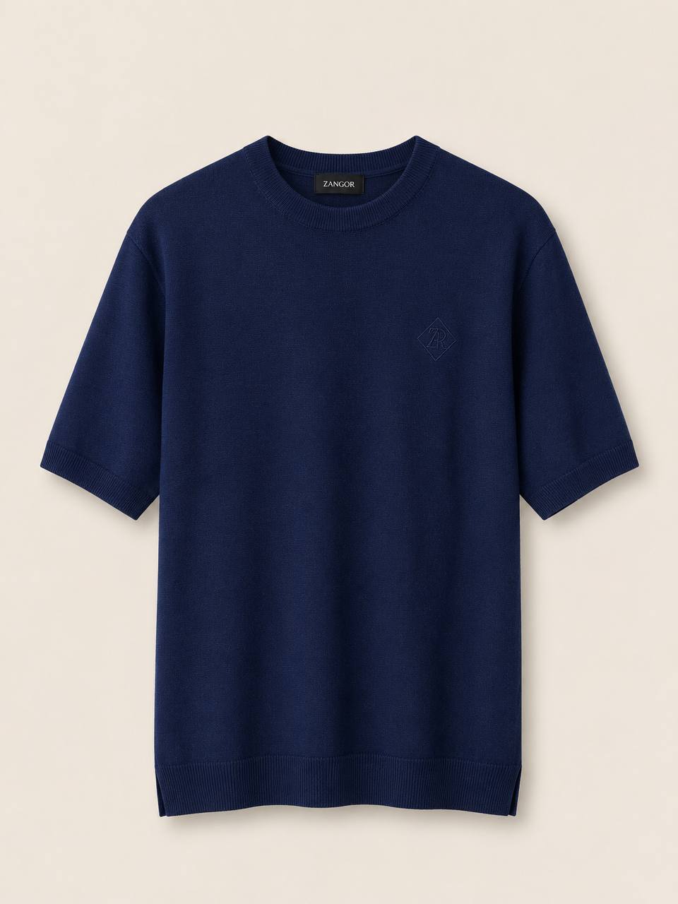     Essential Knit Tee - Midnight Navy